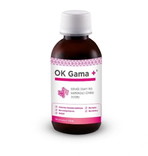 OK GAMA+, zdravé cévy, padání vlasů , zlepšení zraku, paměti, spolu s OK BETA+ navýšení příjmu vápníku až 80%